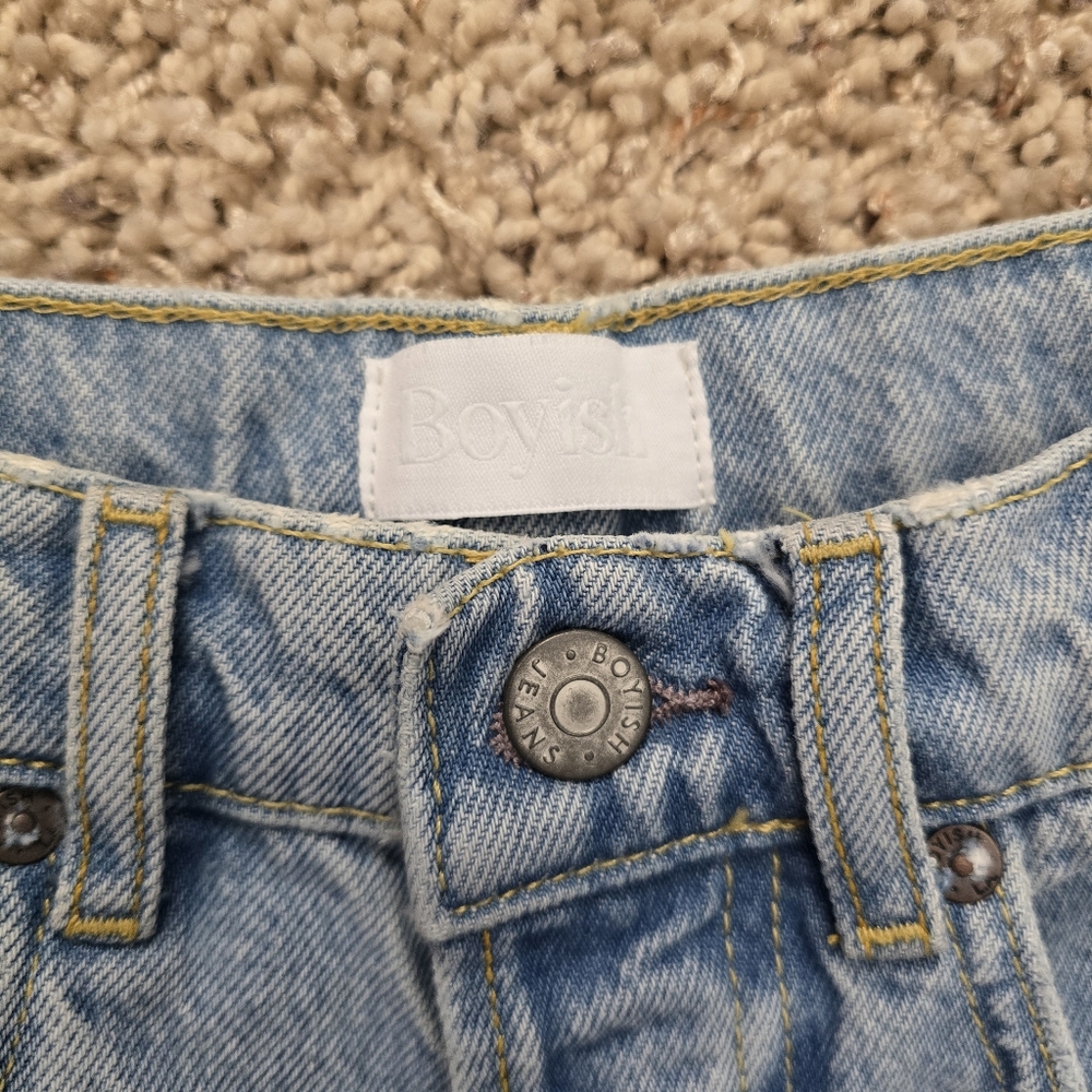 Boyish Revolve The Billy Skinny Jeans in Sunrise - size 24 - Picture 3 of 16